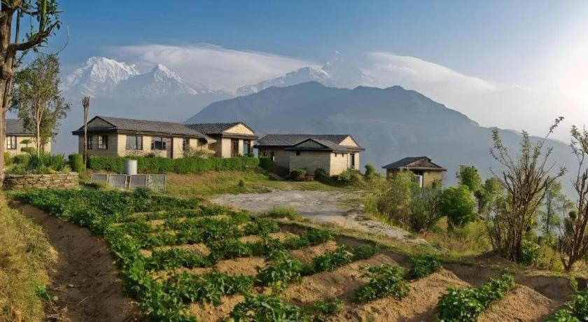 Hananoie - A Permaculture Resort Pokhara Bagian luar foto